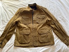 Royal Enfield 'Ranger' Waxed textile Motorcycle Jacket - size XL