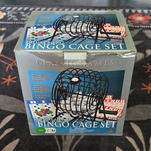 Cardinal deluxe metal bingo - cardinal,