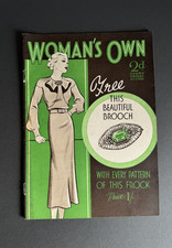 Vintage 1936 WOMAN'S OWN