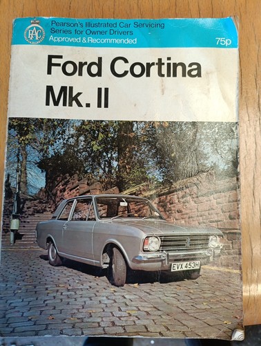 Ford cortina mk2 - ford, workshop