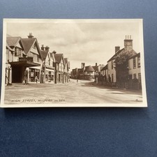 High Street Milford on Sea