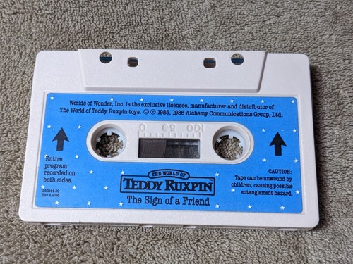 Vintage teddy ruxpin - teddy,
