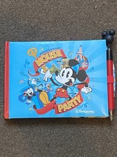 Disney Land Paris Photo Album With Mickey Style  Pen