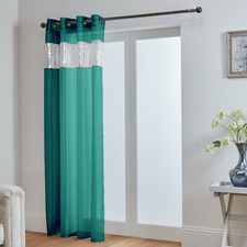 Sparkle Voile Eyelet Curtain