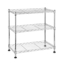 3 Tier Kitchen Chrome Wire