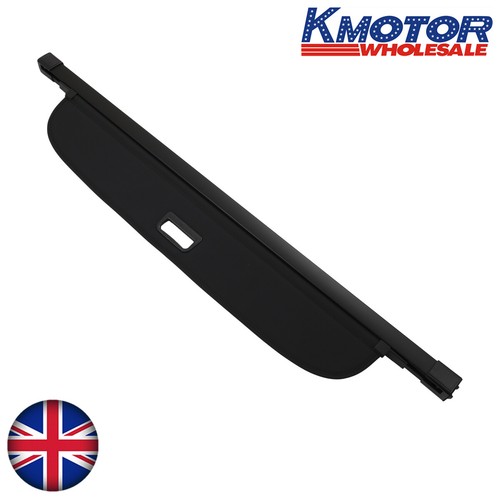 Black rear parcel shelf - black, 4m