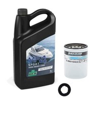 ROCK OIL 4 Stroke Outboard ENGINE OIL CHANGE KIT 75HP 90HP CARB 1.6L MERCURY