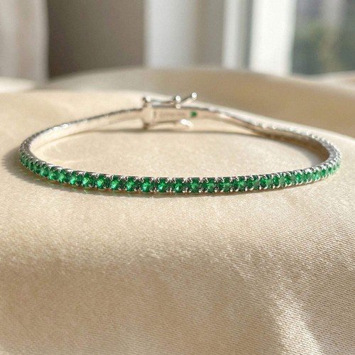 Emerald gemstone sterling - emerald,