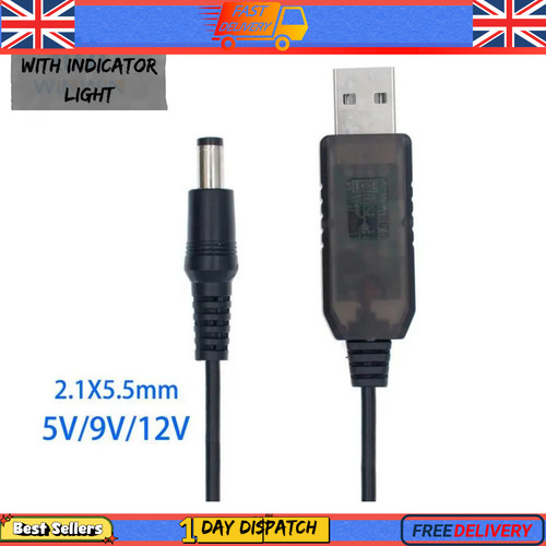 Usb 12v step - 9v/12v,