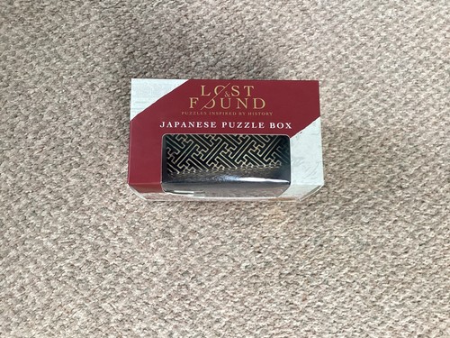 Japanese puzzle box - by, lost