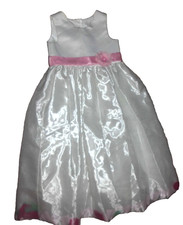 Petal hem pretty dress - pretty, pink