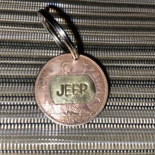 1967 Penny Jeep Key Ring