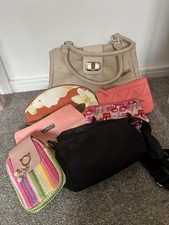 Job Lot Bundle Of Handbags / Makeup Bags / Small Bags