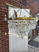 Vintage 1920s facicited glass - vintage,