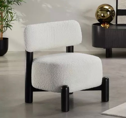 Accent chair tonal faux - accent,