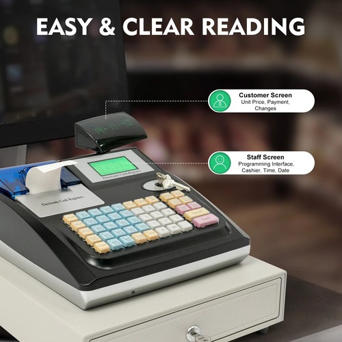 Electronic cash register shop - cash,