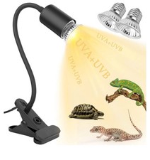 Tortoise Heat Lamp Reptile Heating Lamp E27 UVA/UVB Heat Spot Lamp 50 W 