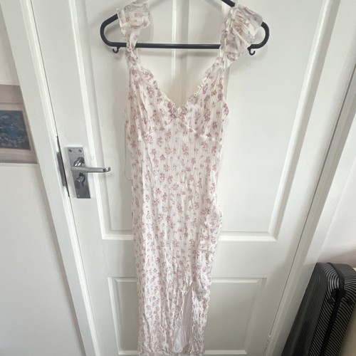 Bershka floral ruffle neck - bershka,