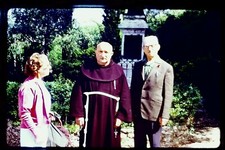 35mm Photo Slide Kodachrome Priest Man Woman Retro Old Vintage 1960's 