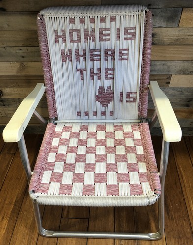 Lawn chair vintage fold - lawn,