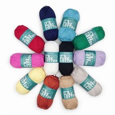 It's 100% PURE COTTON DK James