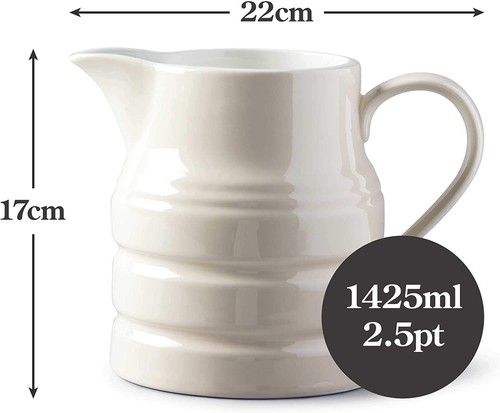 Churn jug cream porcelain - churn,
