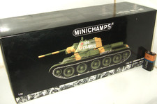 Rare Minichamps 047495 Soviet T34/76 at Leningrad Front in 1:35 Scale, Boxed