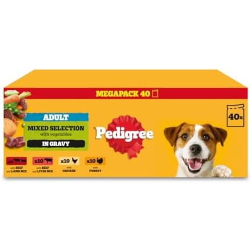 Pedigree adult dog wet food - adult,