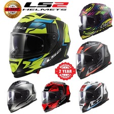 LS2 FF800 STORM II Motorcycle Motorbike Full Face Touring Helmet ECE 22.06