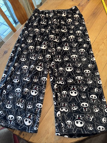 Skelanimals plush pajama pants