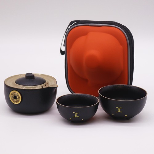 Money cat teapot set - cat,
