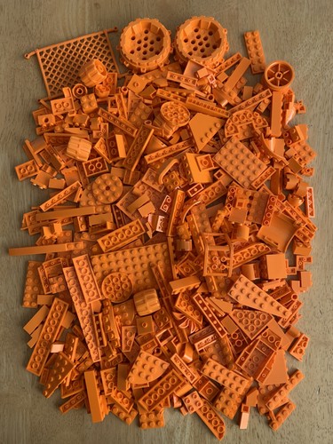 Lego orange 500g - 500g, bulk