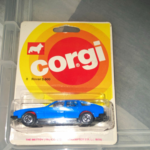 Corgi juniors rover 500 8 - corgi, no.8
