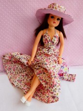 Sindy 1982 Hong Kong  Active Doll, Brunette, Hard Head + Outfit - Beautiful Doll