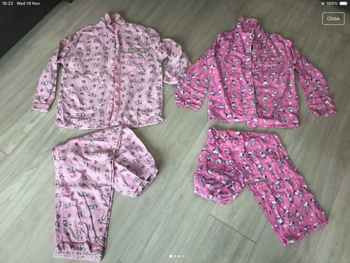 Pairs girls warm pyjamas - 2,