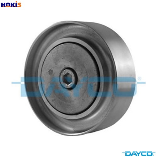 Deflectionguide pulley vribbed - pulley,