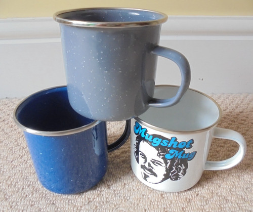 Camping enamel mugs bundle - mugs,