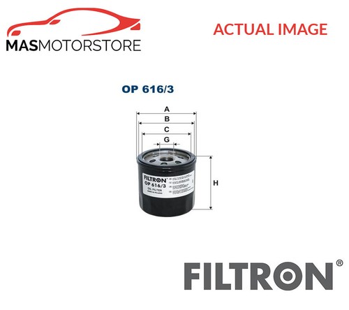 Engine oil filter filtron - oil,