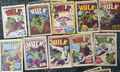 Hulk weekly comic marvel uk - comic,