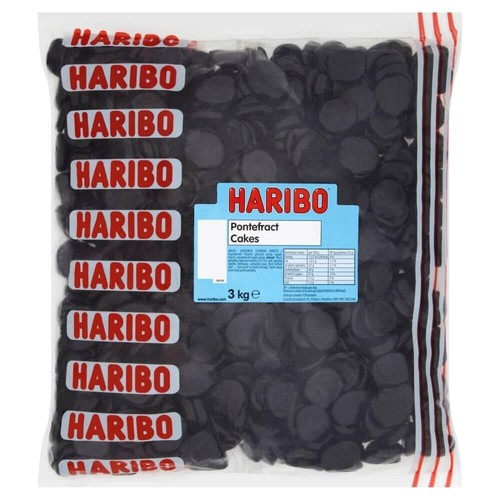 3kg pontefract cakes haribo - 3kg,
