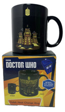 Doctor Who Heat Change Mug Dalek Invasion Exterminate Reveal BBC NEW IN BOX