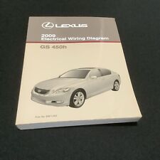 2009 Lexus GS 450h Hybrid Electrical Wiring Diagram Manual OEM Factory Manual