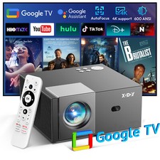 4K HD Projector 25000Lm 5G Android LED USB HDMI 5G WiFi Bluetooth Beamer Theater