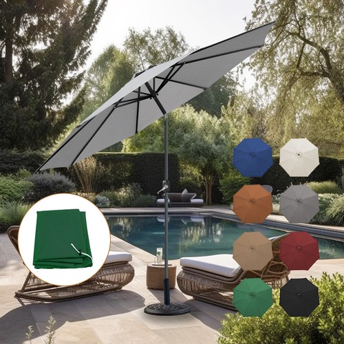 Round garden parasol - round,