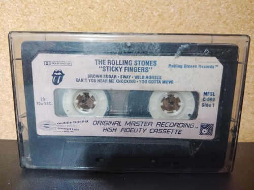 Mfsl rolling stones cassette - stones,