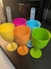 Set of 5 Colourful Plastic