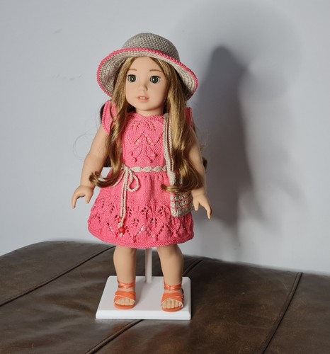 Hand knitted outfit for - hand,