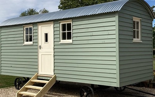 Sold shepherds hut - ,