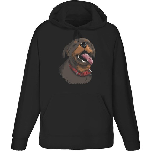Happy rottweiler adult - 'happy,