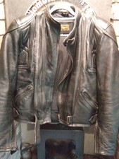 Motorcycle Jacket Size L Bikers Paradise Leather Jacket